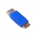 Adapter, przejściówka: USB 3.0 (gniazdo) do micro USB 3.0 (wtyk)