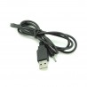 Przewód do ładowania tabletów: wtyk okrągły 2,0 mm  wtyk USB