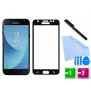 Zaokrąglone szkło hartowane 3D do telefonu Samsung Galaxy J3 pro 2017 DUAL SIM SM-J330 - 9 H, dobra cena, tempered glass
