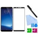 Zaokrąglone szkło hartowane 3D do telefonu Vivo Y71 w dobrej cenie, na cały ekran, curved, tempered glass, 9H