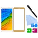 Zaokrąglone szkło hartowane 3D do telefonu Xiaomi Redmi Note 5- dobra cena, 9h, tempered glass