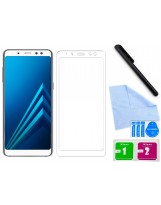 Zaokrąglone szkło hartowane 3D do telefonu Samsung Galaxy A8+ (Plus) 2018 (SM-A730F)na cały ekran, 9H