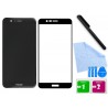 Zaokrąglone szkło hartowane 3D do telefonu Huawei Honor V9 (DUK-AL20), w dobrej cenie, tempered glass, 9h 