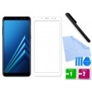 Zaokrąglone szkło hartowane 3D do telefonu Samsung Galaxy A8 2018 (SM-A530F, SM-A530X) na cały ekran, 9H