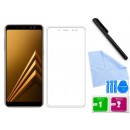 Zaokrąglone szkło hartowane 3D do telefonu Samsung Galaxy A8 2018 (SM-A530F, SM-A530X) na cały ekran, 9H