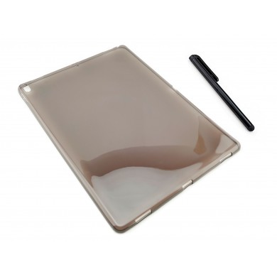 GRAFITOWE elastyczne etui (plecki) do tabletu Apple iPad Pro 12,9 cala 2017 (druga generacja)