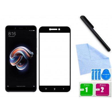 Zaokrąglone szkło hartowane 3D do telefonu Xiaomi Redmi 5A- dobra cena, 9h, tempered glass