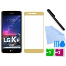 Zaokrąglone szkło hartowane 3D do telefonu LG K8 2017 