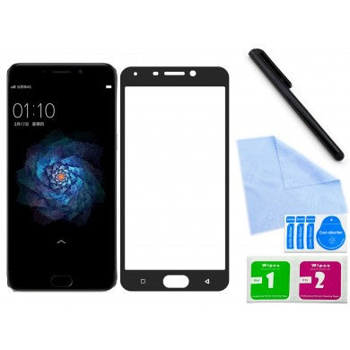 Zaokrąglone szkło hartowane 3D do telefonu Oppo R9 , 9H, tempered glass