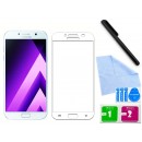 Zaokrąglone szkło hartowane 3D do telefonu Samsung Galaxy A7 2017 na cały ekran, curved, 9H, tempered glass