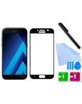 Zaokrąglone szkło hartowane 3D do telefonu Samsung Galaxy A5 2017 na cały ekran, 9H, w dobrej cenie, tempered glass, curved