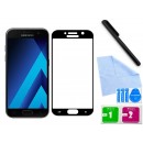 Zaokrąglone szkło hartowane 3D do telefonu Samsung Galaxy A3 2017, na cały ekran, 9H, curved, tempered glass