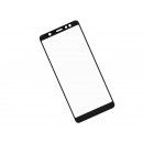Zaokrąglone szkło hartowane 3D do telefonu Samsung Galaxy A9 Star Lite SM-A6050 - kolor CZARNY