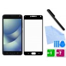 Zaokrąglone szkło hartowane 3D do telefonu Asus Zenfone 4 Max ZC554KL - kolor CZARNY