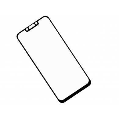 Zaokrąglone szkło hartowane 3D do telefonu Huawei Mate 20 Lite SNE-AL00, SNE-LX1 - na cały ekran, 9H, tempered glass, curved
