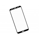 Zaokrąglone szkło hartowane 3D do telefonu Huawei Maimang 6 RNE-AL00, Rhone, Mate 10 Lite - kolor CZARNY