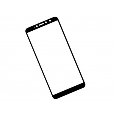 Zaokrąglone szkło hartowane 3D do telefonu Xiaomi Redmi S2 M1803E6C, M1803E6E, M1803E6T - kolor CZARNY