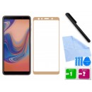 Zaokrąglone szkło hartowane 3D do telefonu Samsung Galaxy A7 2018 - w dobrej cenie, tempered glass
