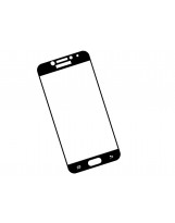 Zaokrąglone szkło hartowane 3D do telefonu Samsung Galaxy C5 Pro - kolor CZARNY