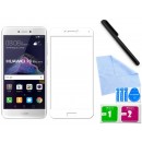 Zaokrąglone szkło hartowane 3D do telefonu Huawei P8 lite 2017 - kolort, w dobrej cenie, curved,9H