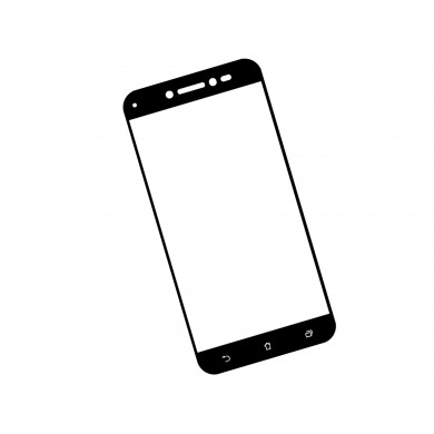 Zaokrąglone szkło hartowane 3D do telefonu Asus ZenFone Live ZB501KL - tempered glass, curved, 9H