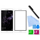 Zaokrąglone szkło hartowane 3D do telefonu Huawei Honor Note 8 EDI-AL10 (2018) - kolor CZARNY