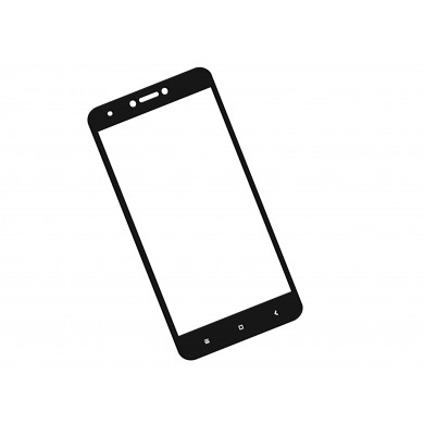 Zaokrąglone szkło hartowane 3D do telefonu Xiaomi Redmi Note 4- dobra cena, 9h, tempered glass