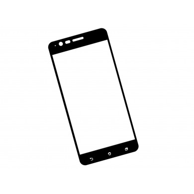 Zaokrąglone szkło hartowane 3D do telefonu Asus ZenFone 3 Zoom ZE553KL - tempered glass, curved, 9H