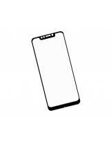 Zaokrąglone szkło hartowane 3D do telefonu Xiaomi Pocophone F1 Poco F1, M1805E10A (2018) - kolor CZARNY