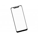 Zaokrąglone szkło hartowane 3D do telefonu Xiaomi Pocophone F1 Poco F1, M1805E10A (2018) - kolor CZARNY