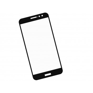 Zaokrąglone szkło hartowane 3D do telefonu Huawei Maimang 5 MLA-AL10, Milan - kolor CZARNY