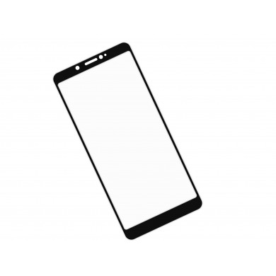 Zaokrąglone szkło hartowane 3D do telefonu ZTE nubia V18 - kolor CZARNY - tempered glass, w dobrj cenie