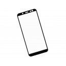 Zaokrąglone szkło hartowane 3D do telefonu Samsung Galaxy J6 2018 SM-J600F, SM-J600G, SM-J600FN - kolor CZARNY