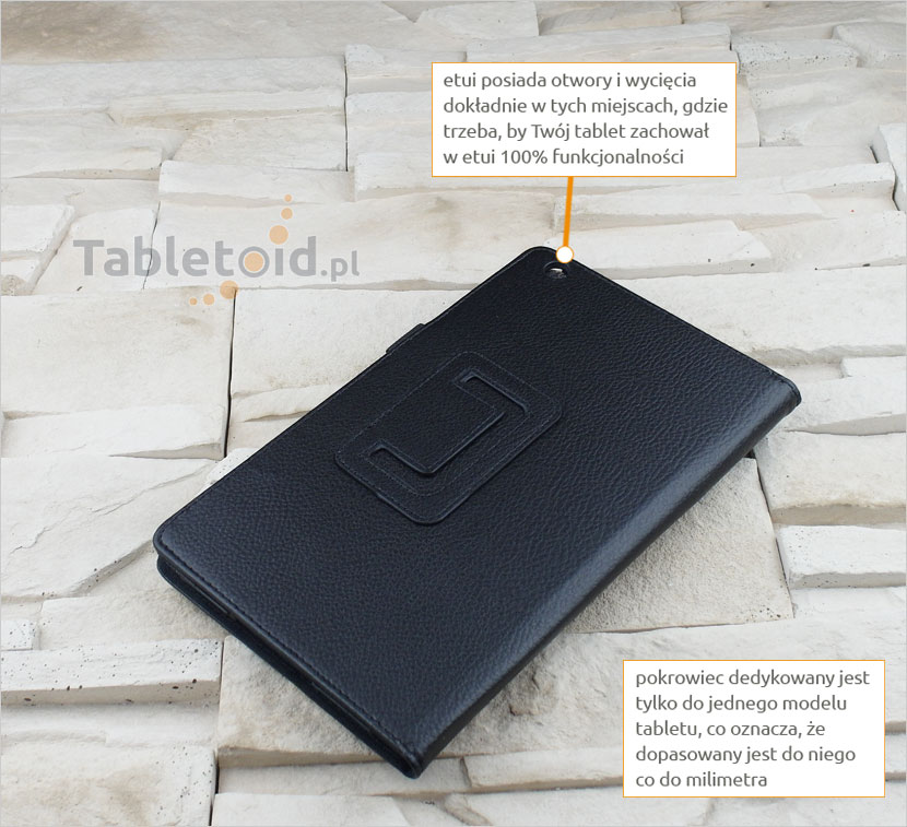 pokrowiec zamykany na tablet Lenovo Tab 3 TB3-850M