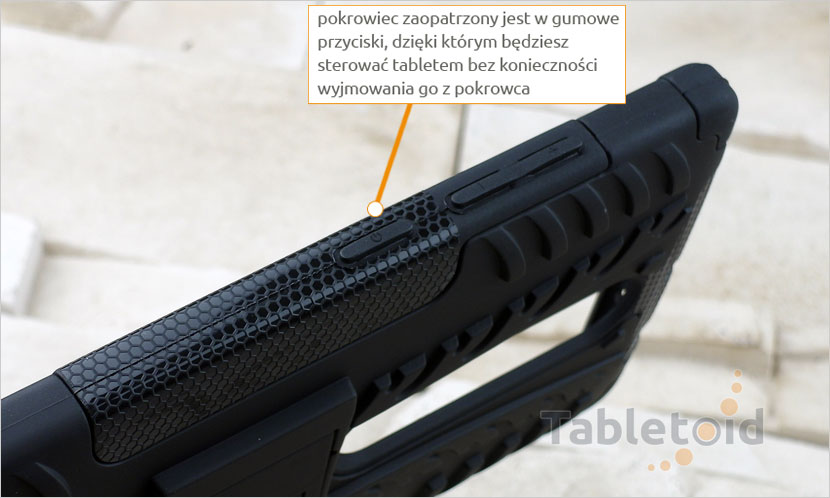 gumowe przyciski w etui