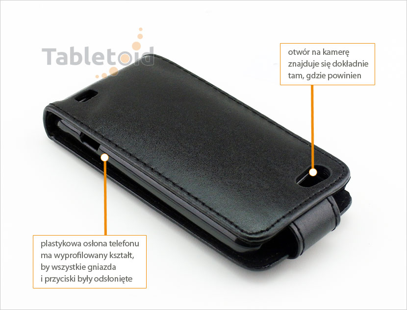 elegancki pokrowiec na telefon