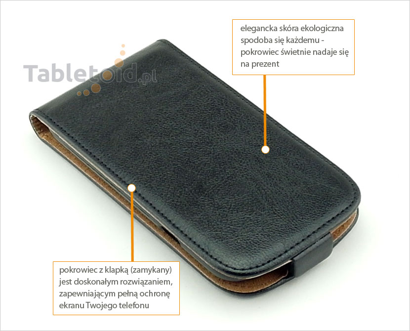 Pokrowiec z klapką do telefonu 466-etui-telefon-samsung-galaxy-s3-mini-i8190