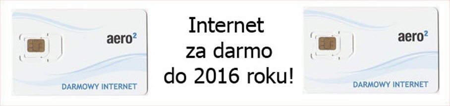 Aero2 – darmowy internet – ciąg dalszy